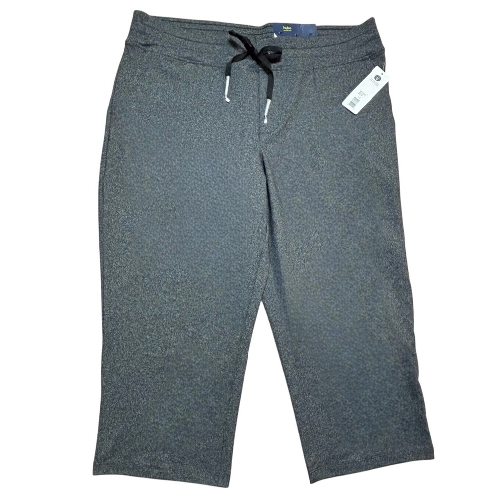 Reitmans Urban Grey Capri Pull On Pant with Drawcord - Hyba in XL